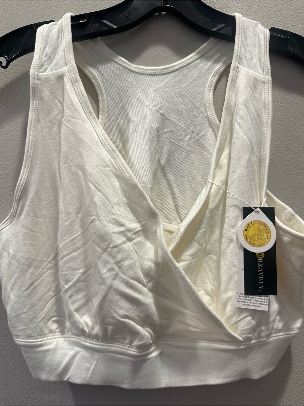 Kindred Bravely Ivory French Terry Nursing Bra/ Sleeping Bra- 2XL NWT